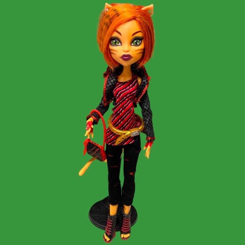 Monster High Signature Toralei Stripe 2011 Retired Mattel Ghoul